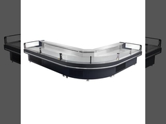 700L 멀티데크는 증발기와 쌀쌀한 슈퍼마켓 진열장 냉동기를 엽니다